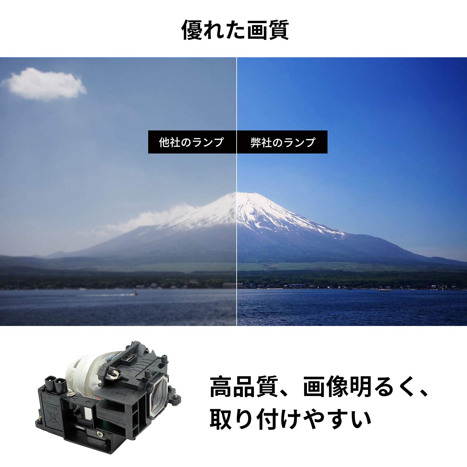 Amazon.co.jp: Allamp NP17LP NP17LP-UM 交換用プロジェクター ランプ